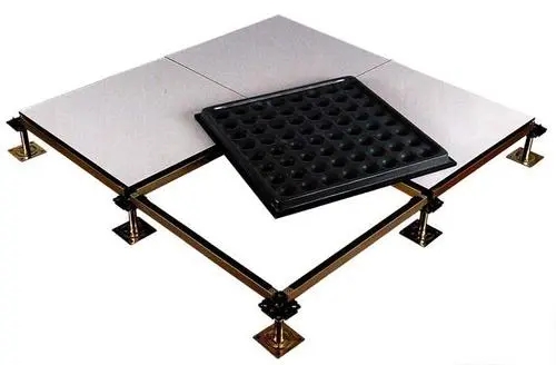 全鋼防靜電地板施工